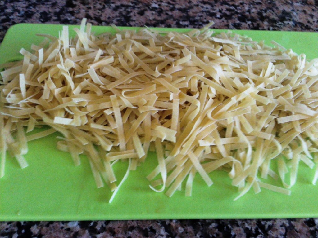 Fiedea chinezeasca cu pui si legume