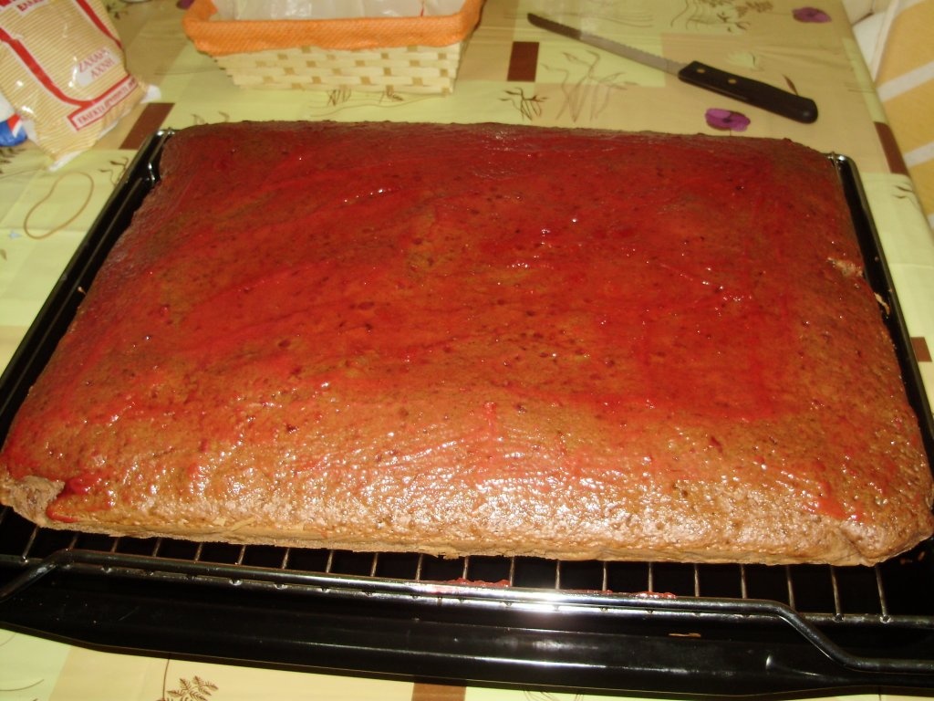 Prajitura cu gem si cacao