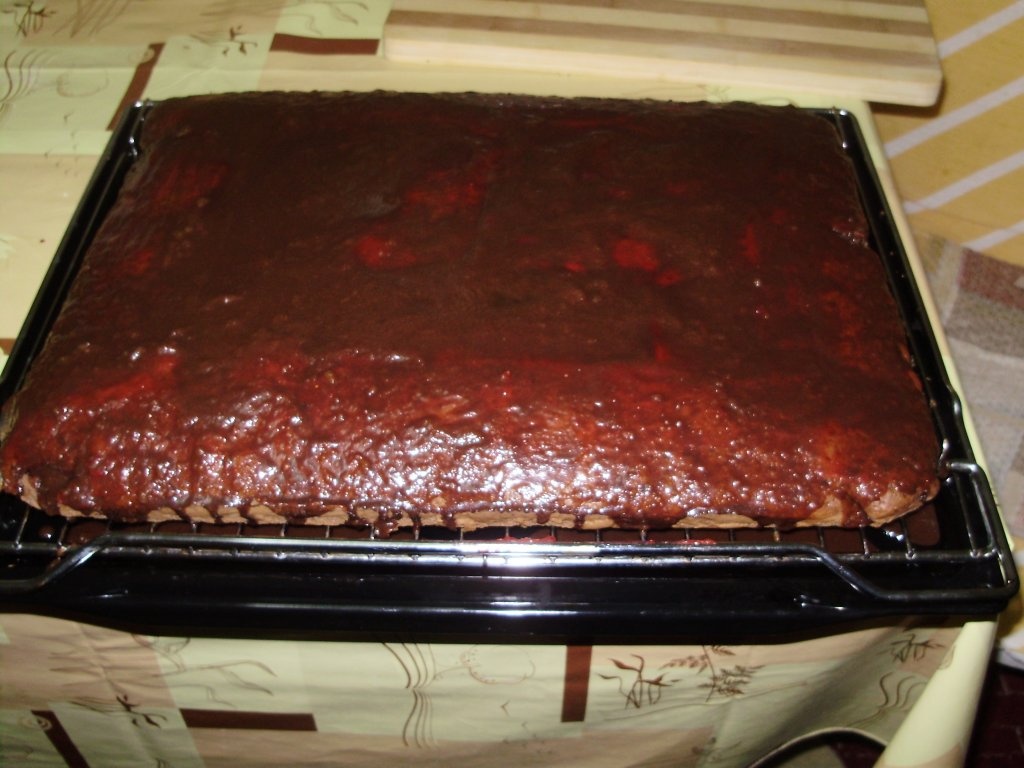 Prajitura cu gem si cacao