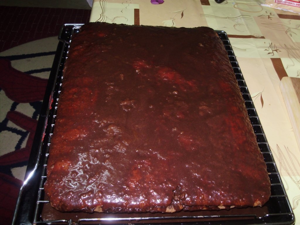 Prajitura cu gem si cacao