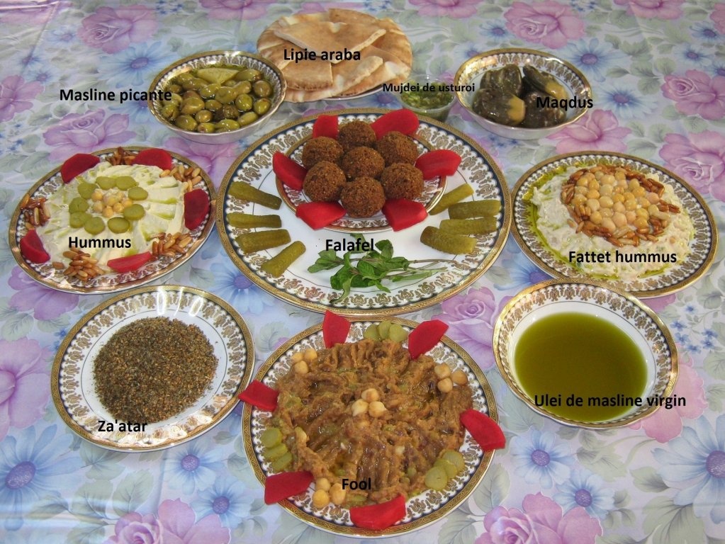 Micul dejun arab- 3."Falafel"- chifteluţe de naut si bob(fava beans)-de post