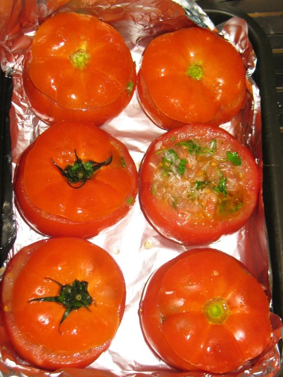 Rosii umplute cu orez