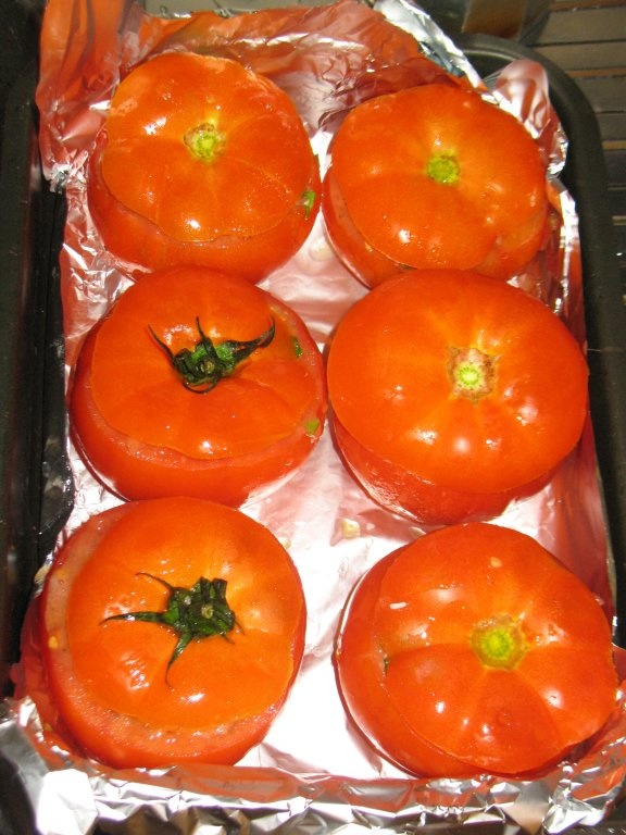 Rosii umplute cu orez