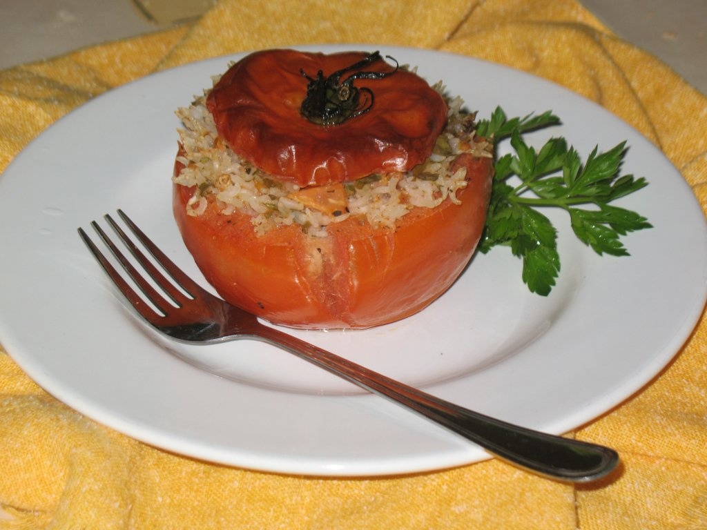 Rosii umplute cu orez