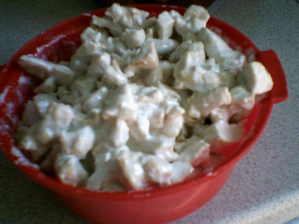 Placinta cu carne de pui