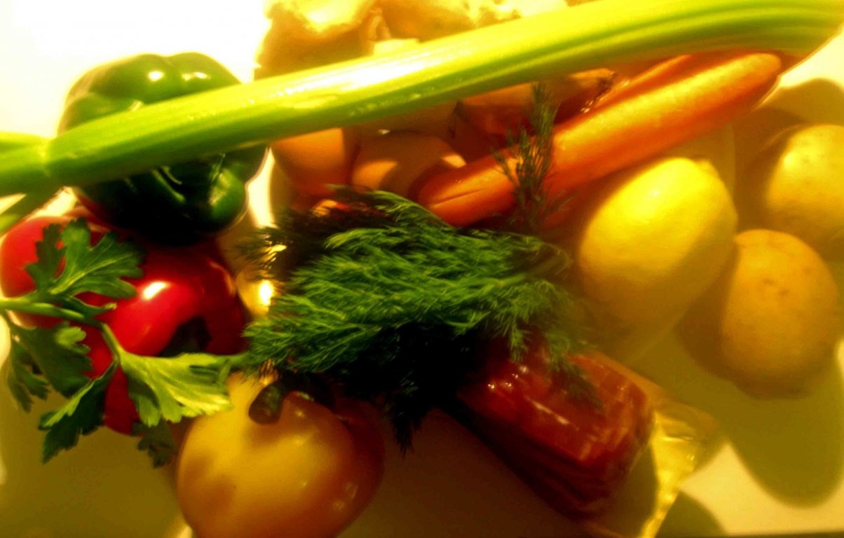 Ciorba de ciuperci cu kaizer