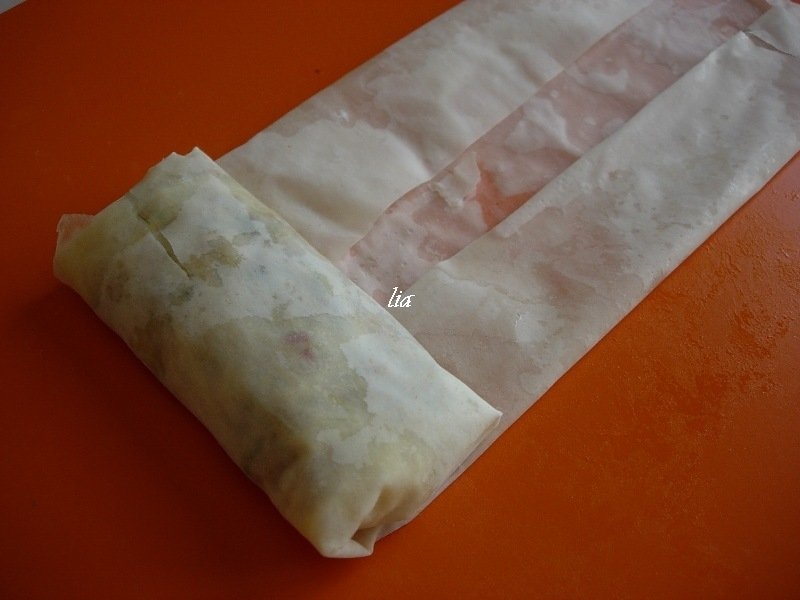 Portofele cu ciuperci si carne