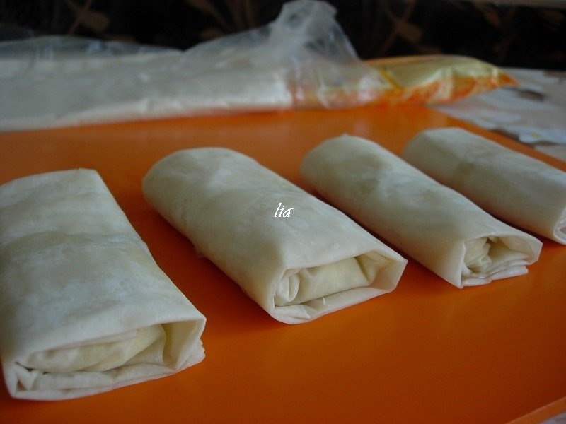 Portofele cu ciuperci si carne