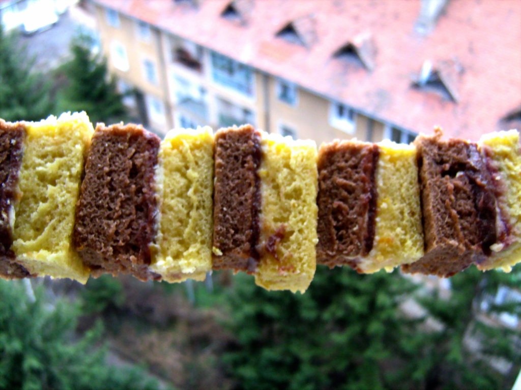 Prajiturele fara zahar cu gem dietetic si crema