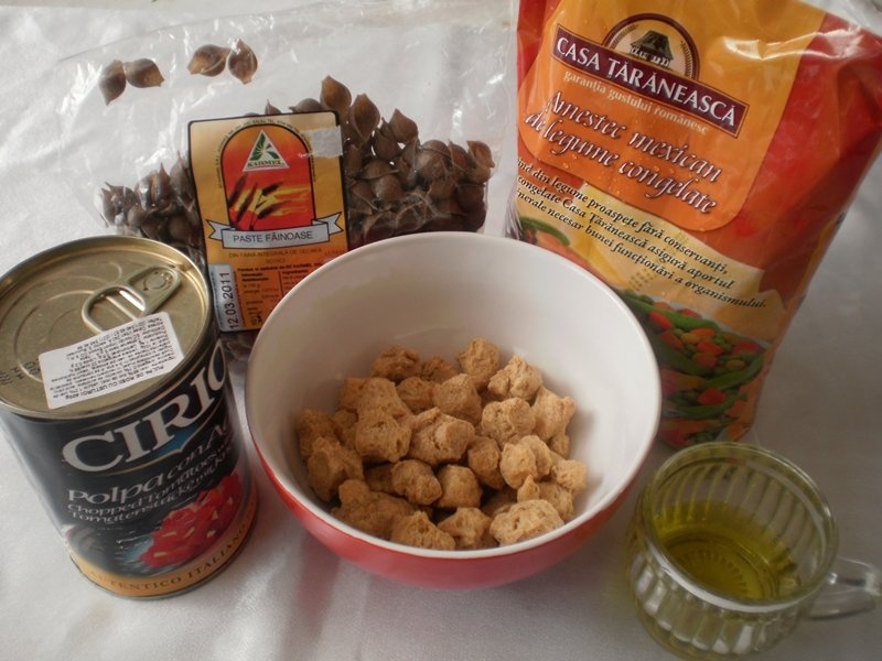 Paste cu soia si legume