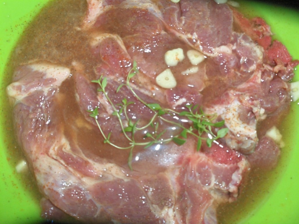 Cotlete pane în stil portughez