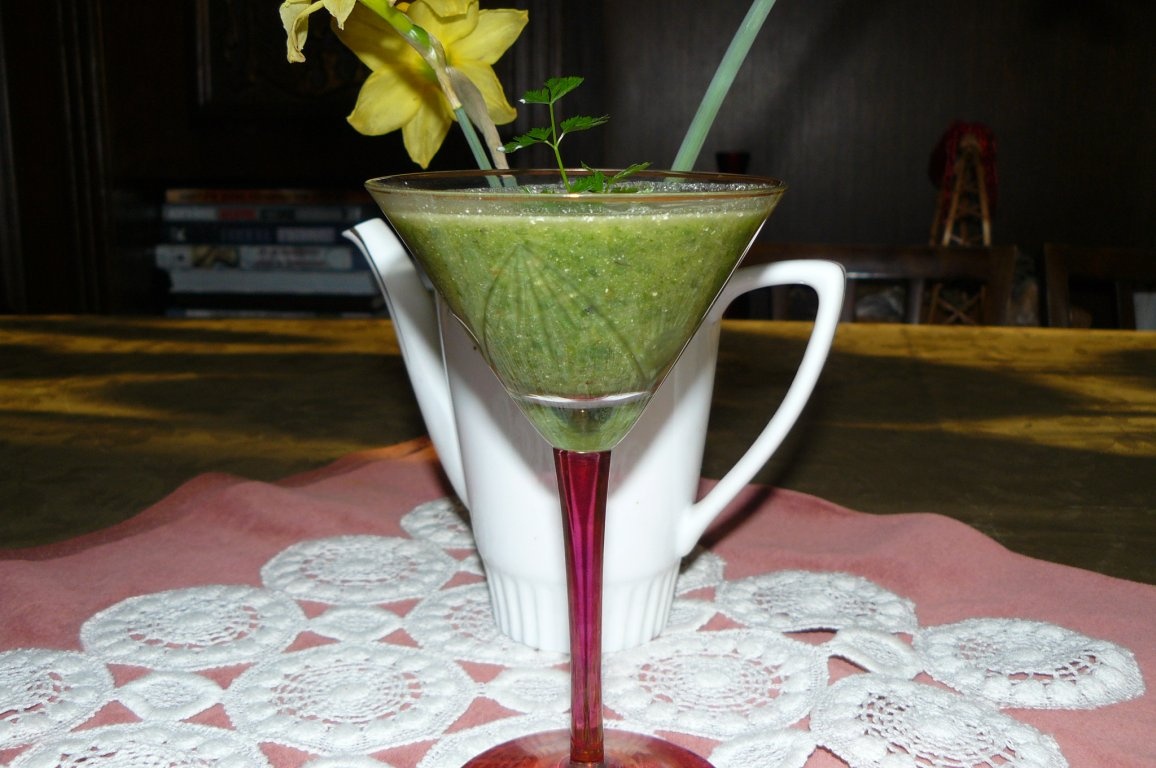 Ciorbă de urzici cu pretenţii aristocrate de velouté