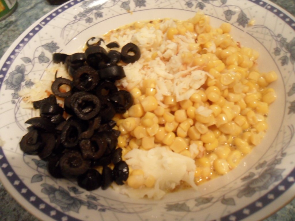 Tarta cu parizer si legume