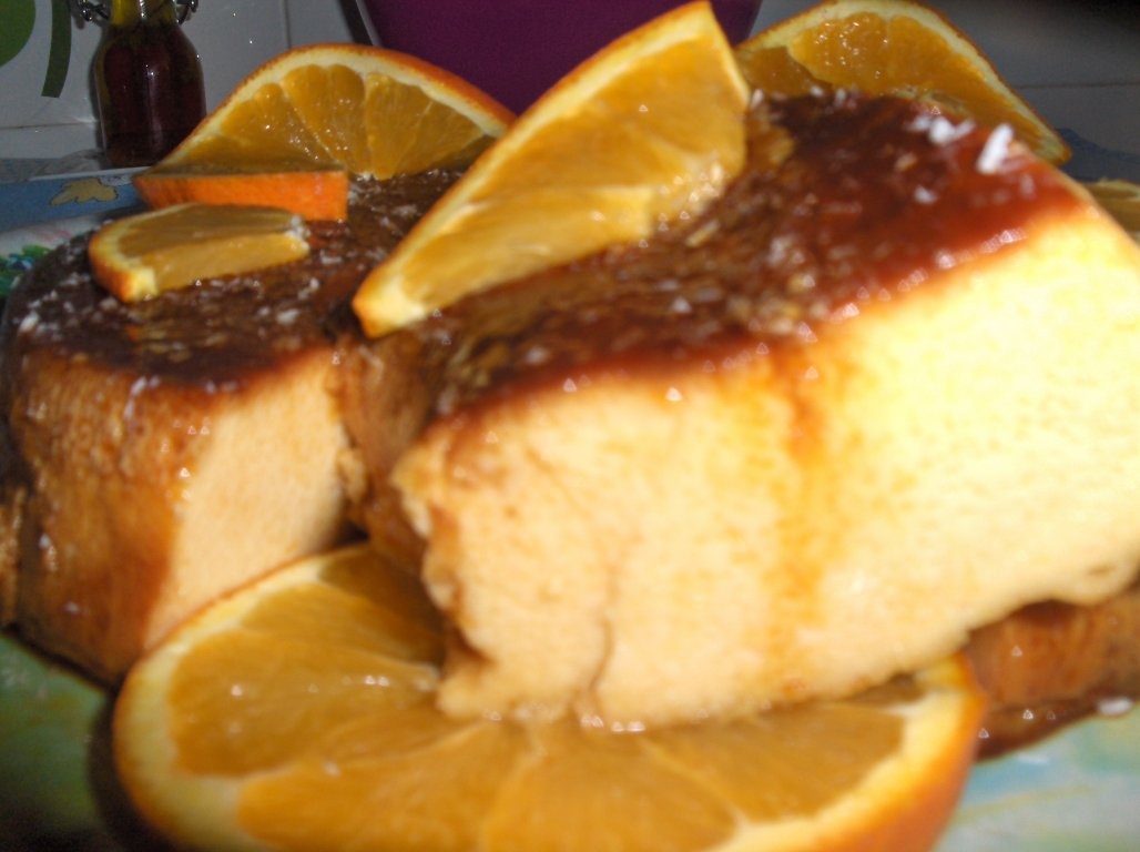 Cremã Caramel de Portocale ( Flãzinho de Laranja)