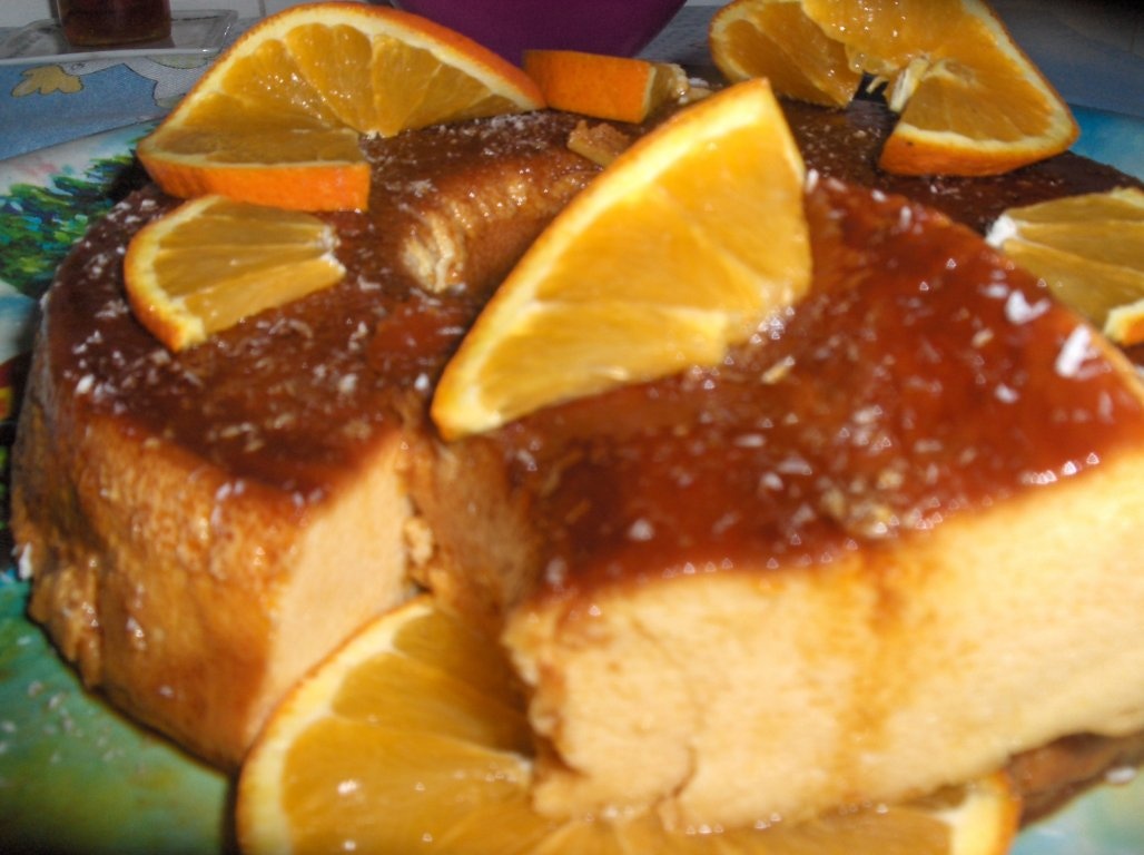 Cremã Caramel de Portocale ( Flãzinho de Laranja)