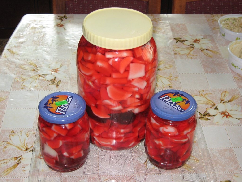 Micul dejun arab-5.Ridichi albe murate( pentru Ade)