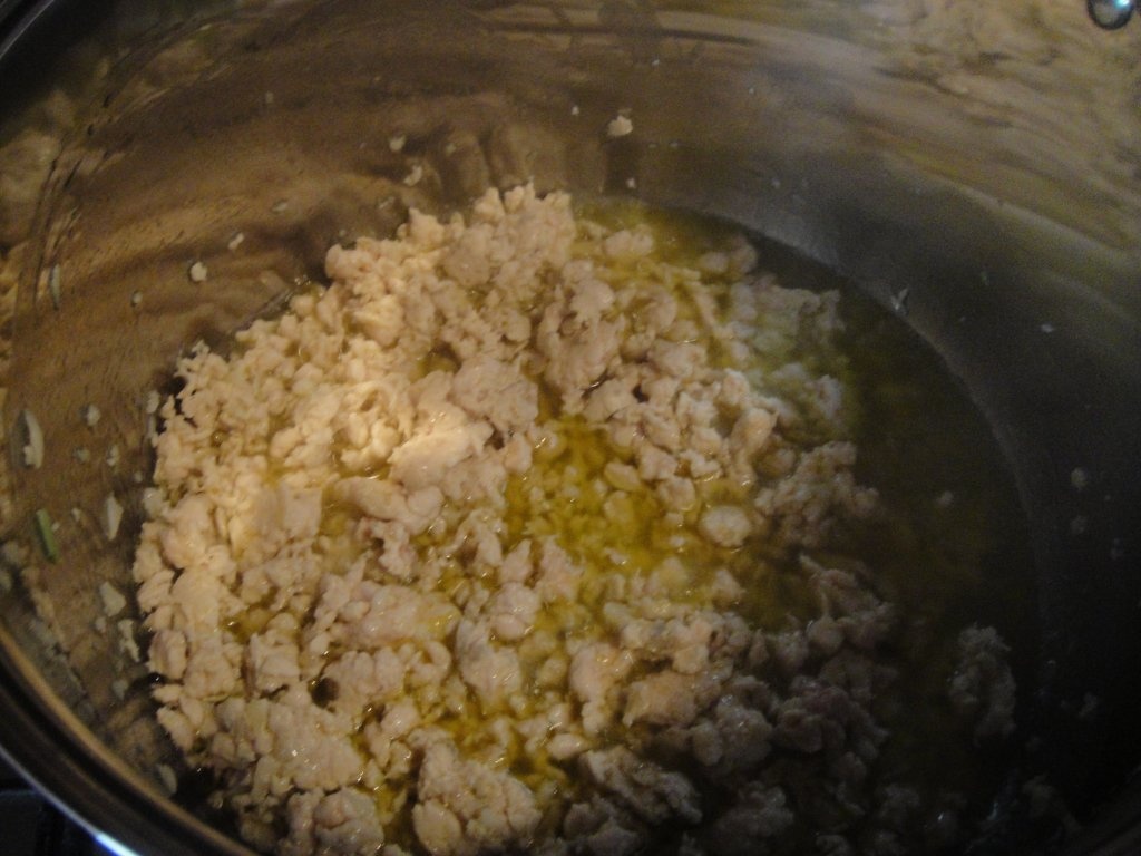 Spanac cu carne de pui