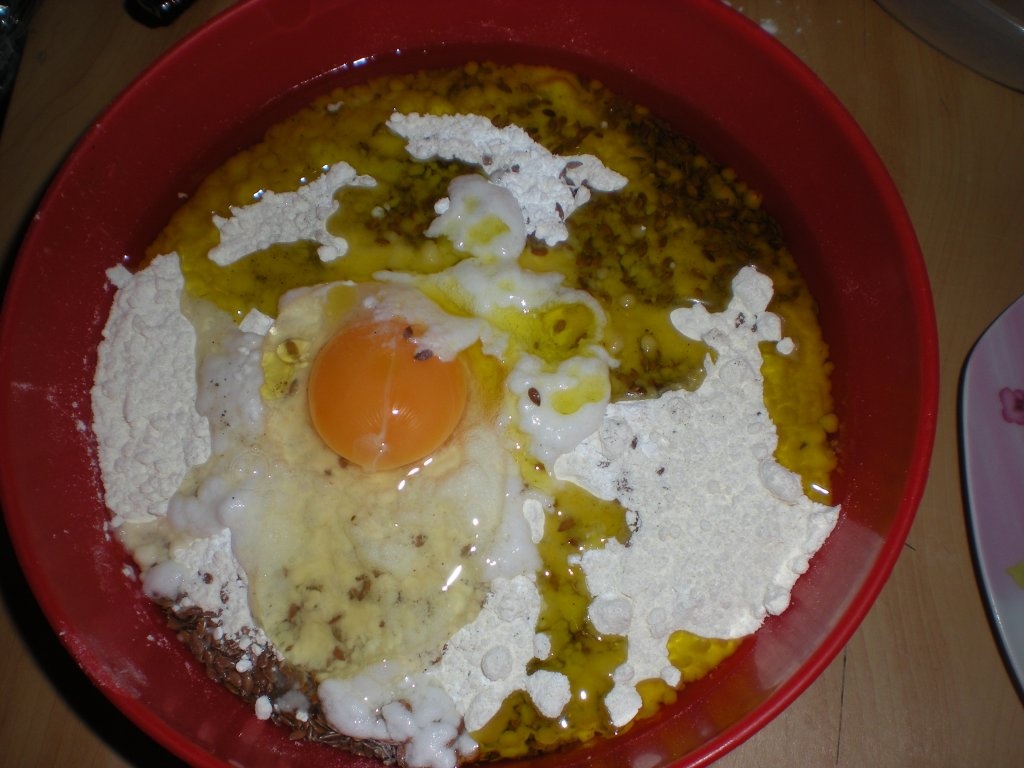 Covrigi cu seminte de in