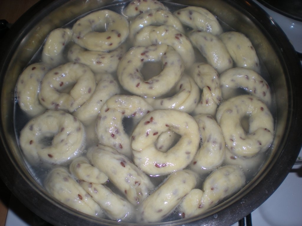 Covrigi cu seminte de in