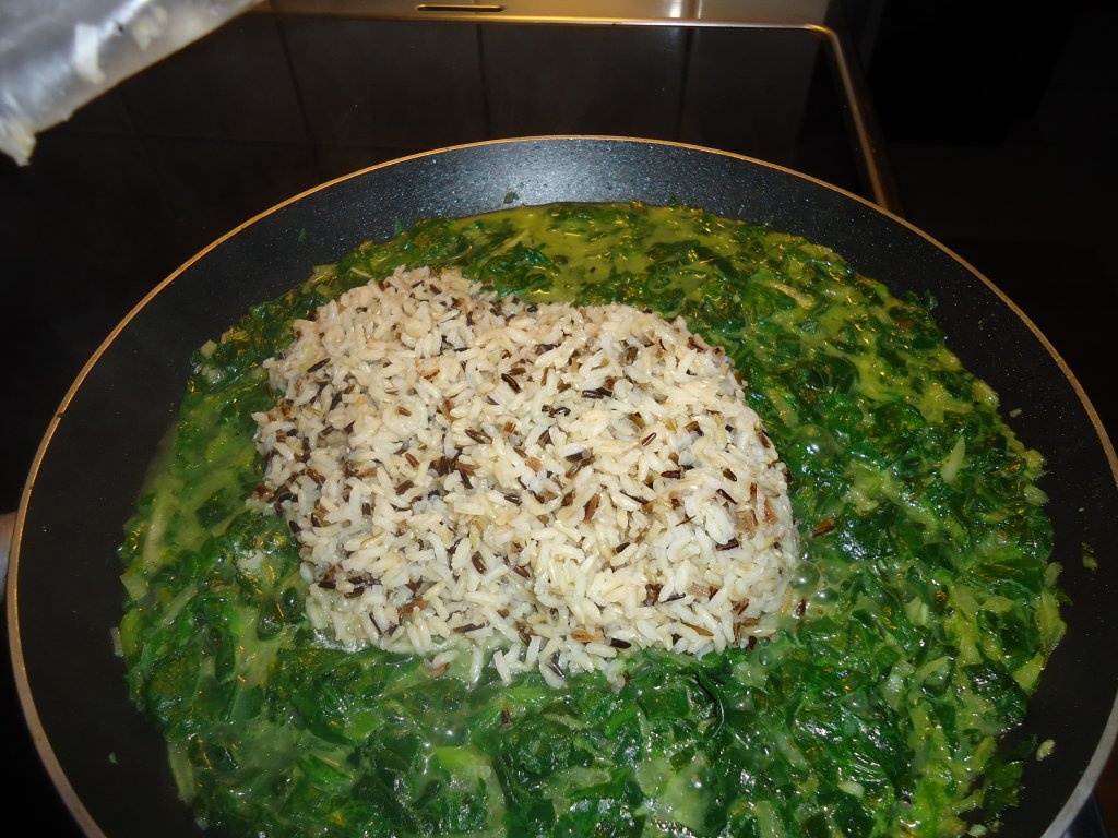 Spanac cu orez