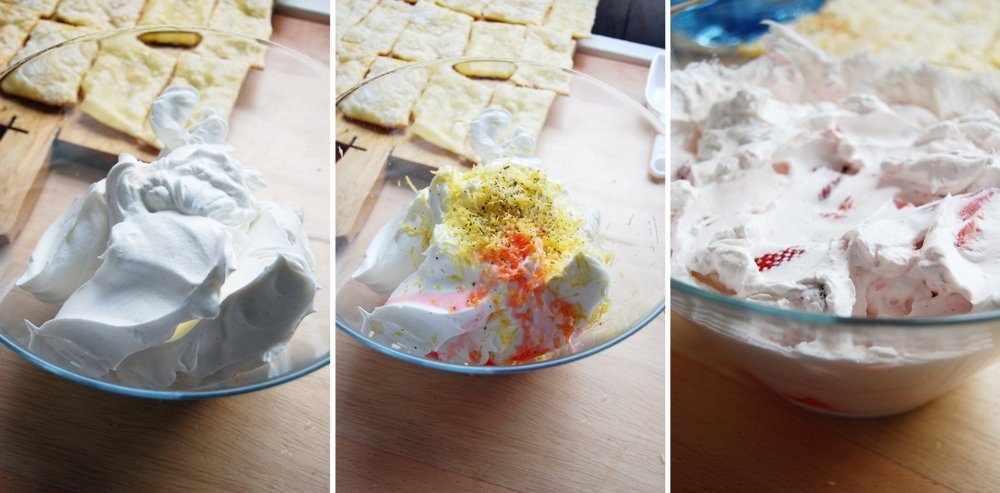 Mille feuille cu capsuni