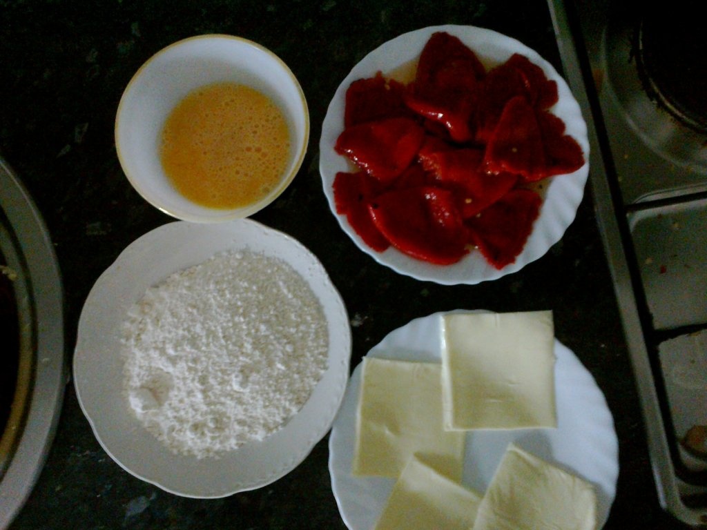 Ardei copti umpluti cu cascaval