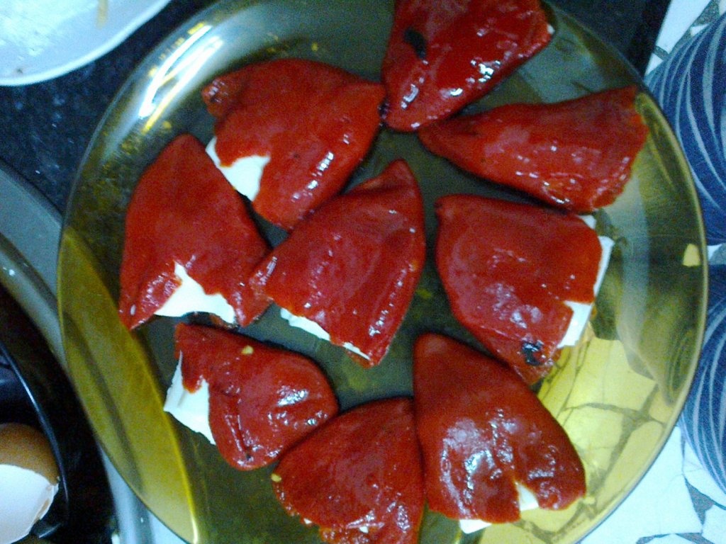 Ardei copti umpluti cu cascaval