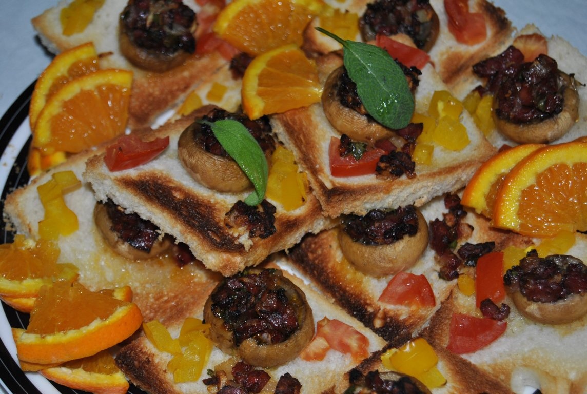 Ciuperci Paris umplute