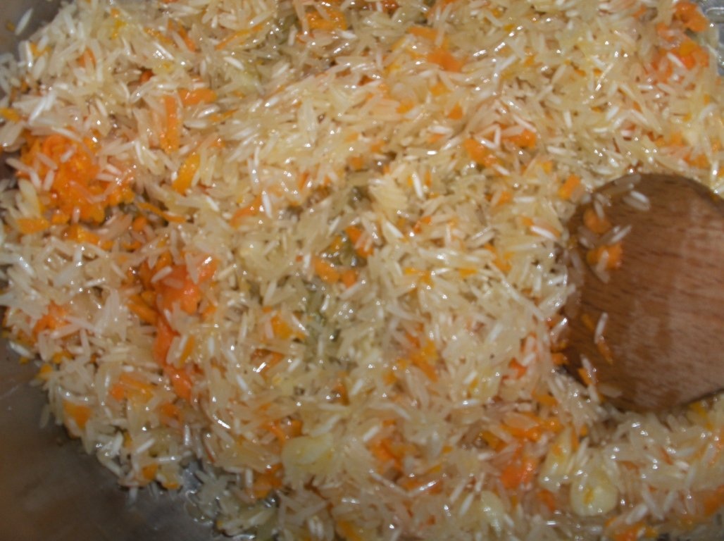 Orez Basmati cu Morcovi