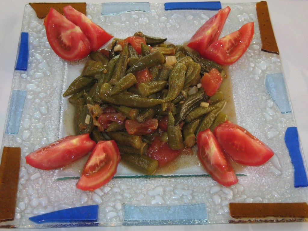 Salata de bame-reteta araba