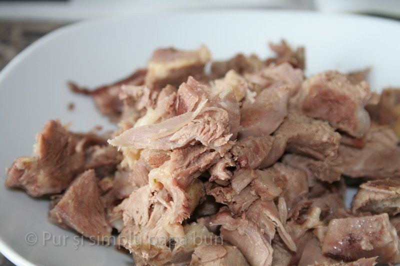 Curcan cu năut și lămâie