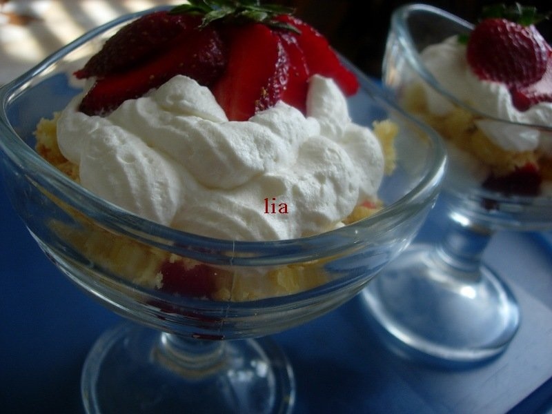 Desert rapid, cu capsune