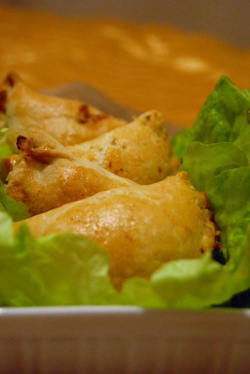 Empanadas cu praz si pastrama
