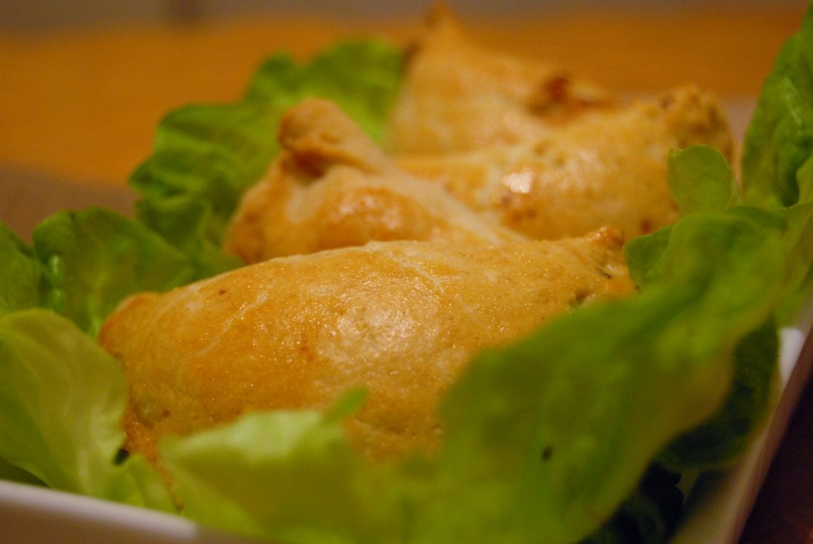 Empanadas cu praz si pastrama