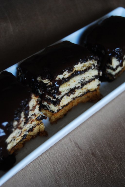 Prajitura Lidia cu ciocolata