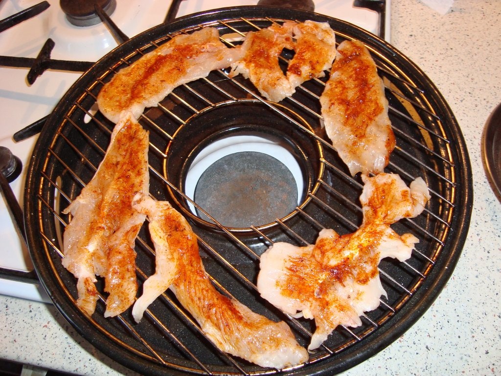 Piept de pui la gratar