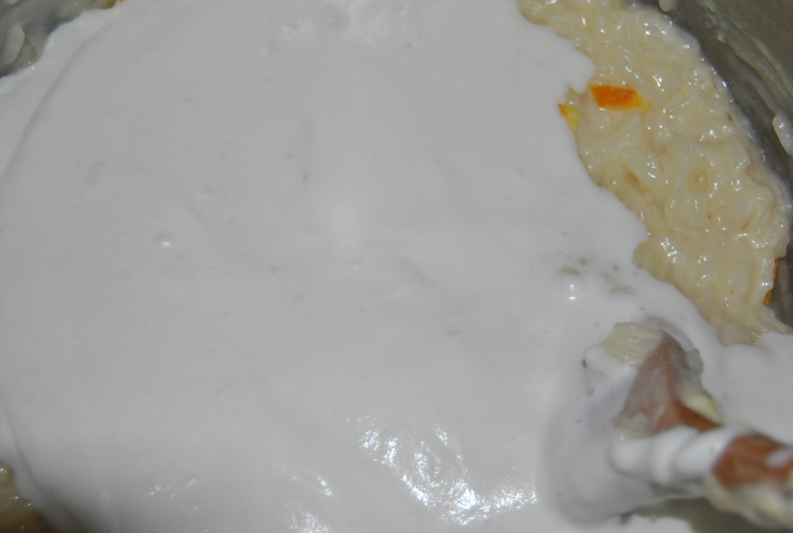 Portocale umplute cu orez dulce si friscã