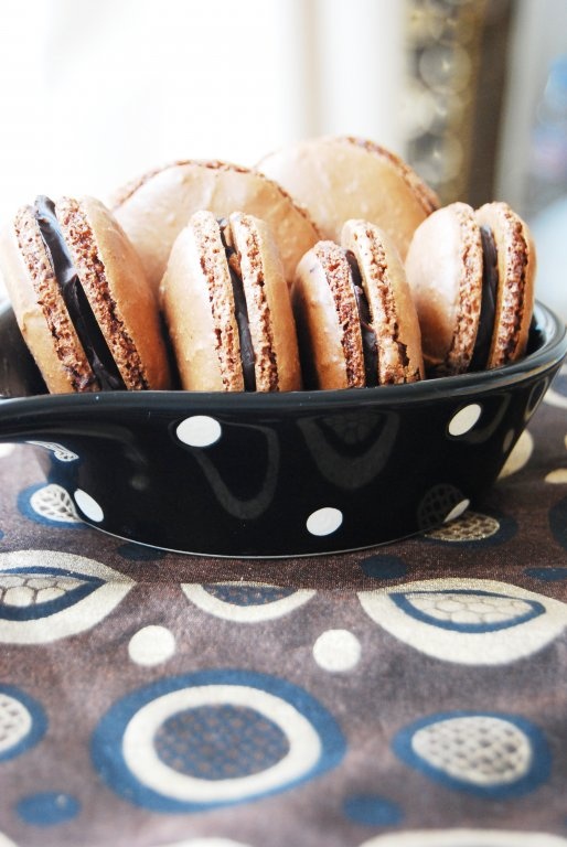 Macarons cu ciocolata