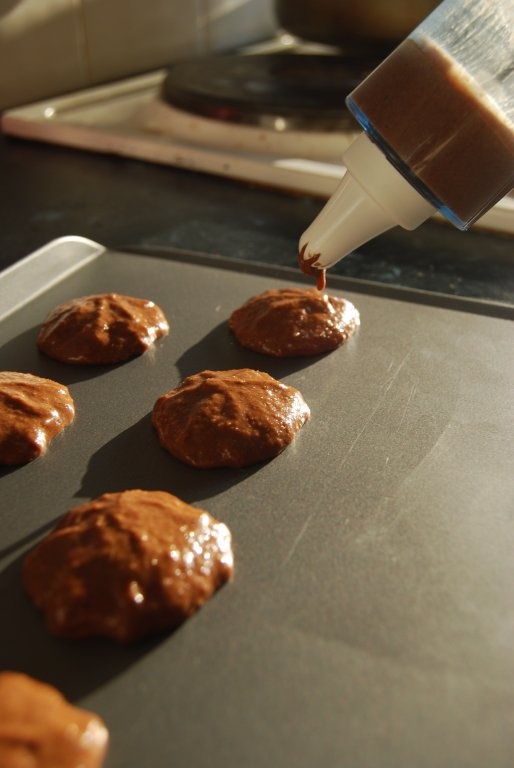 Macarons cu ciocolata