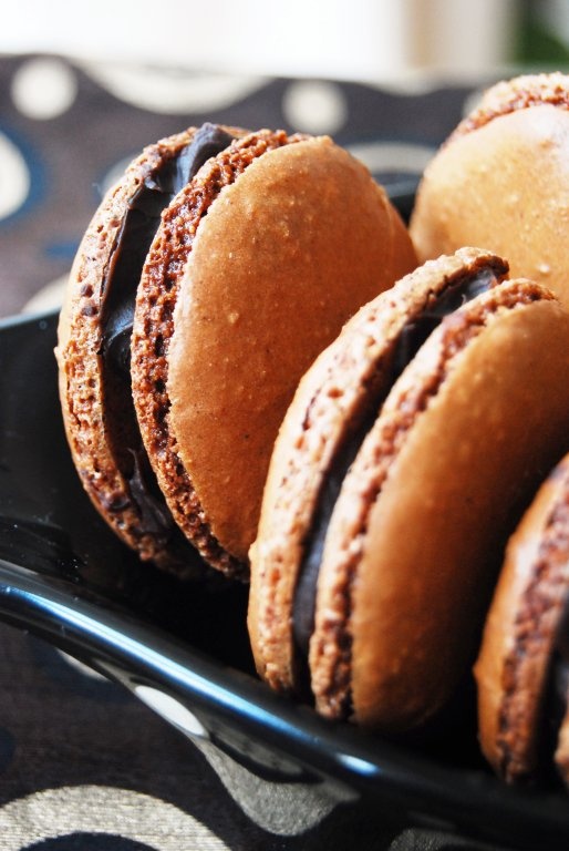 Macarons cu ciocolata