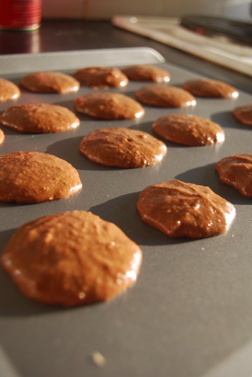 Macarons cu ciocolata