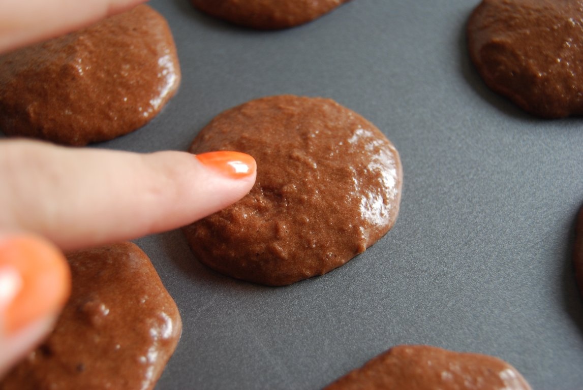 Macarons cu ciocolata