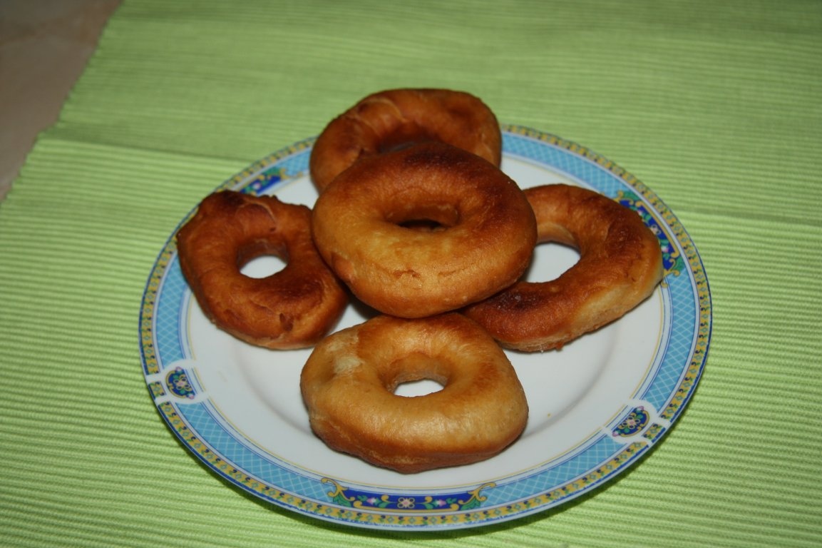 Donuts cu ciocolata