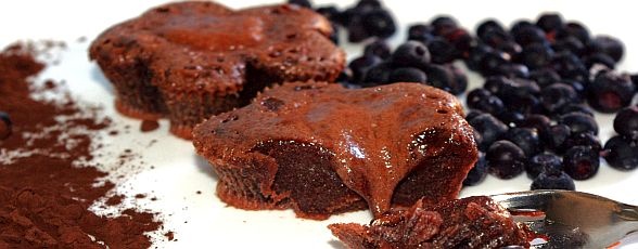 Prăjitură „Lavă de ciocolată”