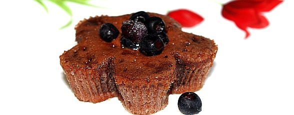 Prăjitură „Lavă de ciocolată”