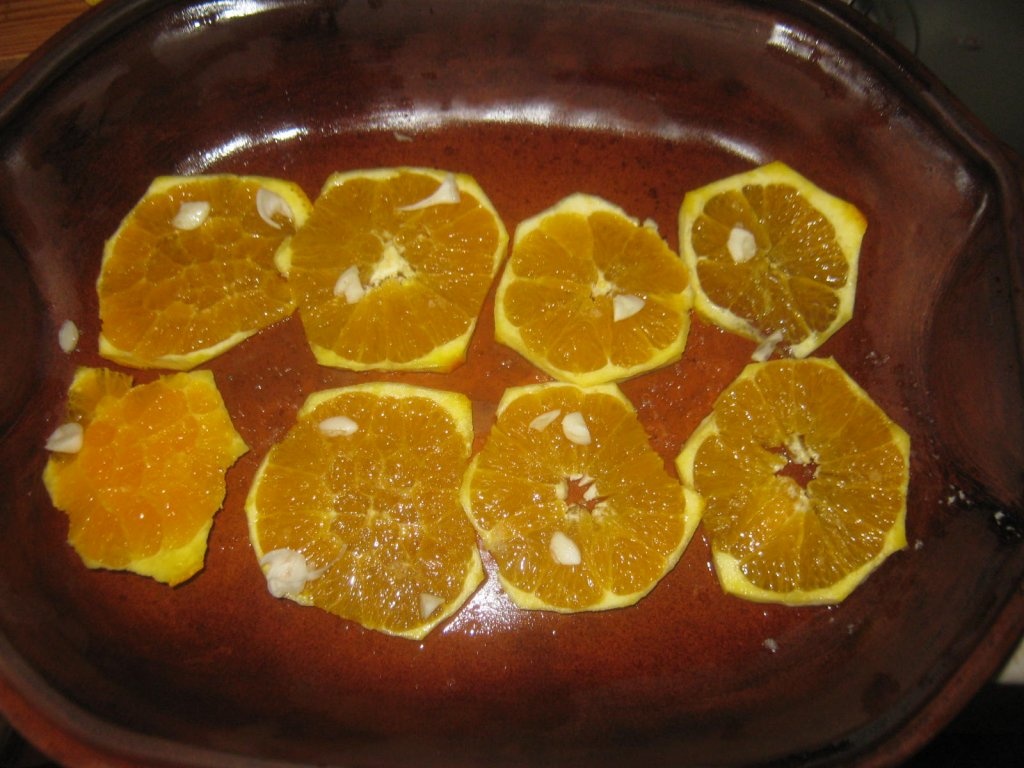 Ton cu portocale