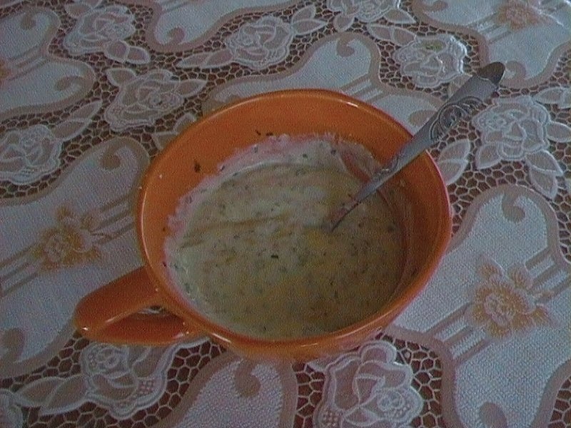 Sos de usturoi verde