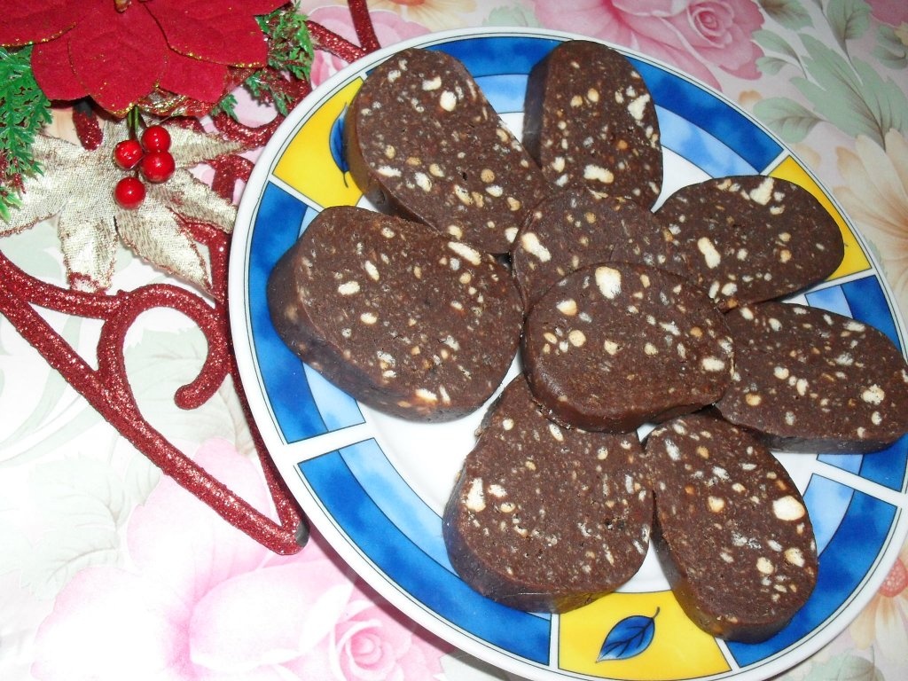 Salam de biscuiţi reţetă