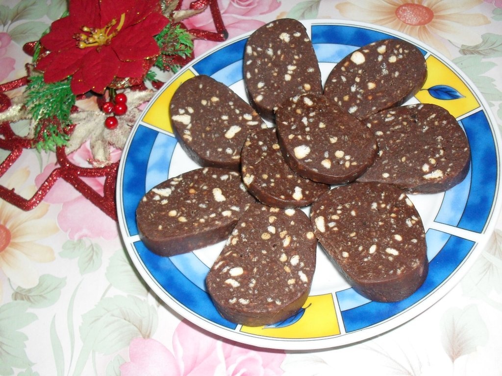 Salam de biscuiţi reţetă