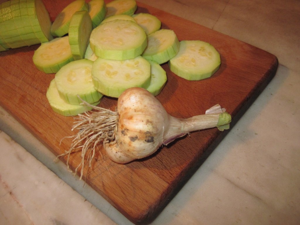 Crema de dovlecei cu usturoi